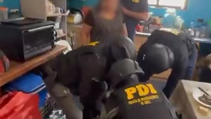 Registro revela tenso momento durante detención de sospechoso clave por el homicidio de Eugenio Naín