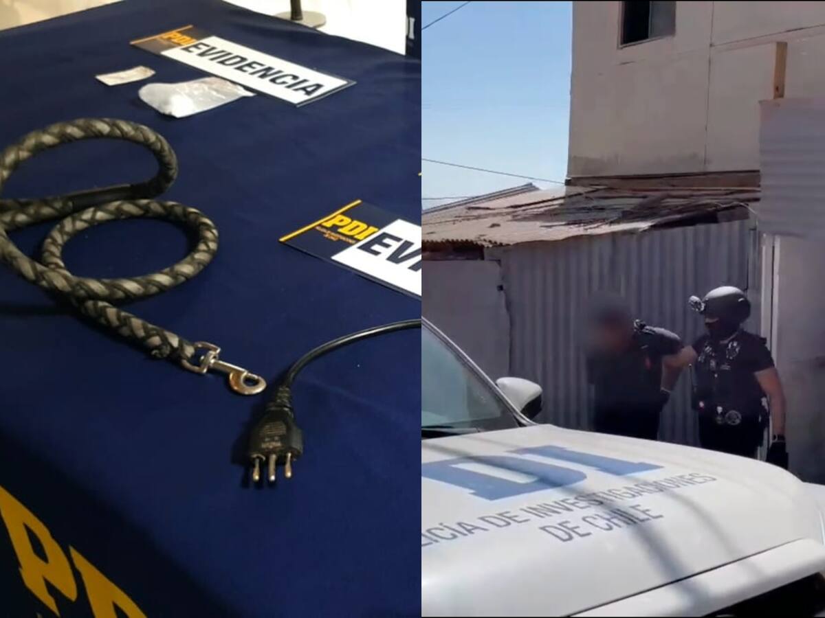 PDI detiene a dos extranjeros por secuestro en Antofagasta: Víctimas estuvieron cautivas durante cuatro días