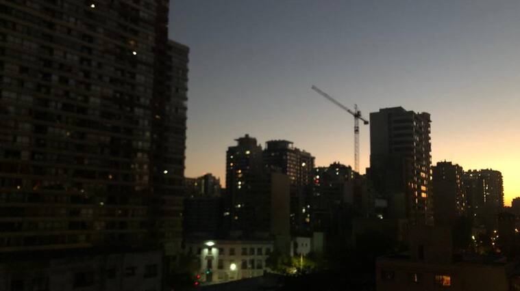 Masivo corte de luz en Santiago