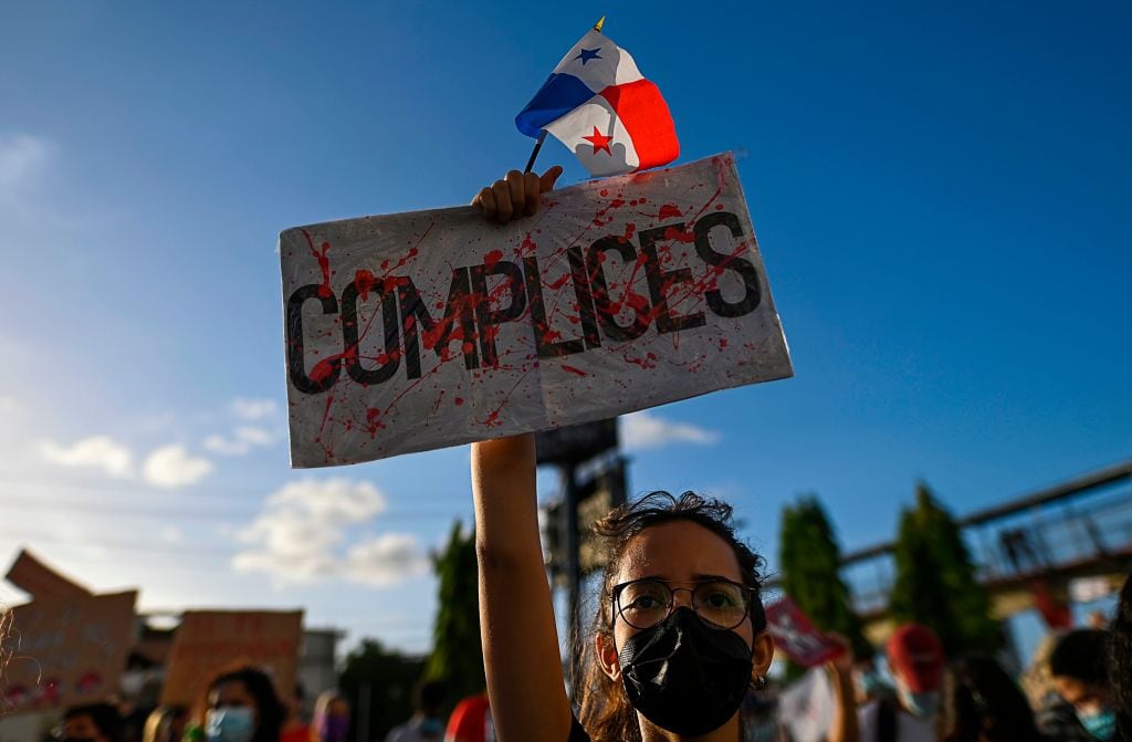 Protestas contra el gobierno de Panamá por los abusos sexuales a menores de edad en albergues