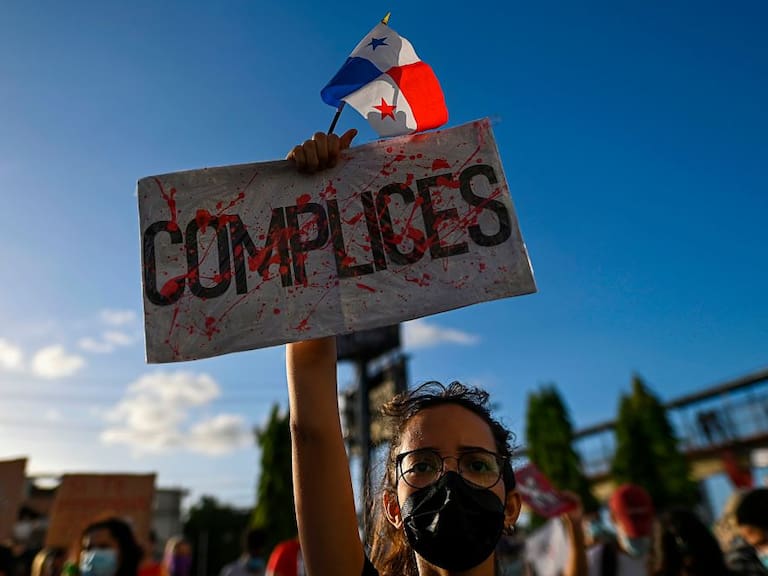 Protestas contra el gobierno de Panamá por los abusos sexuales a menores de edad en albergues