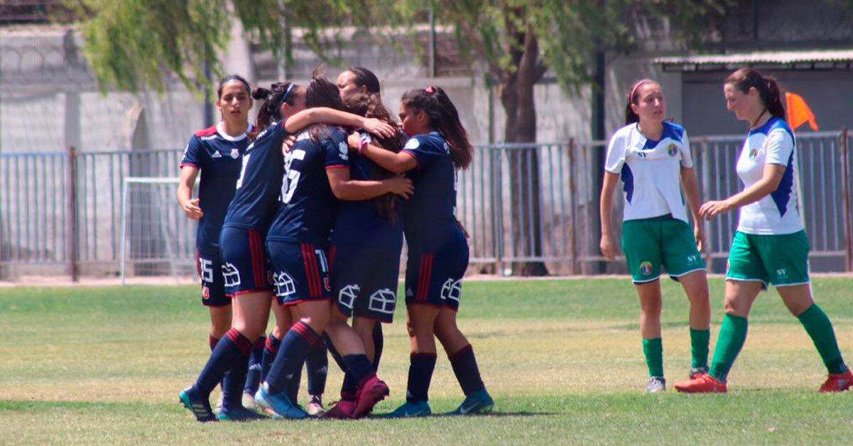 Jugadoras de Universidad de Chile