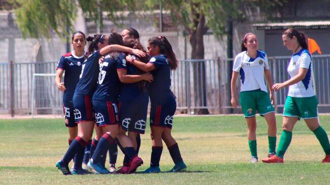 Jugadoras de Universidad de Chile