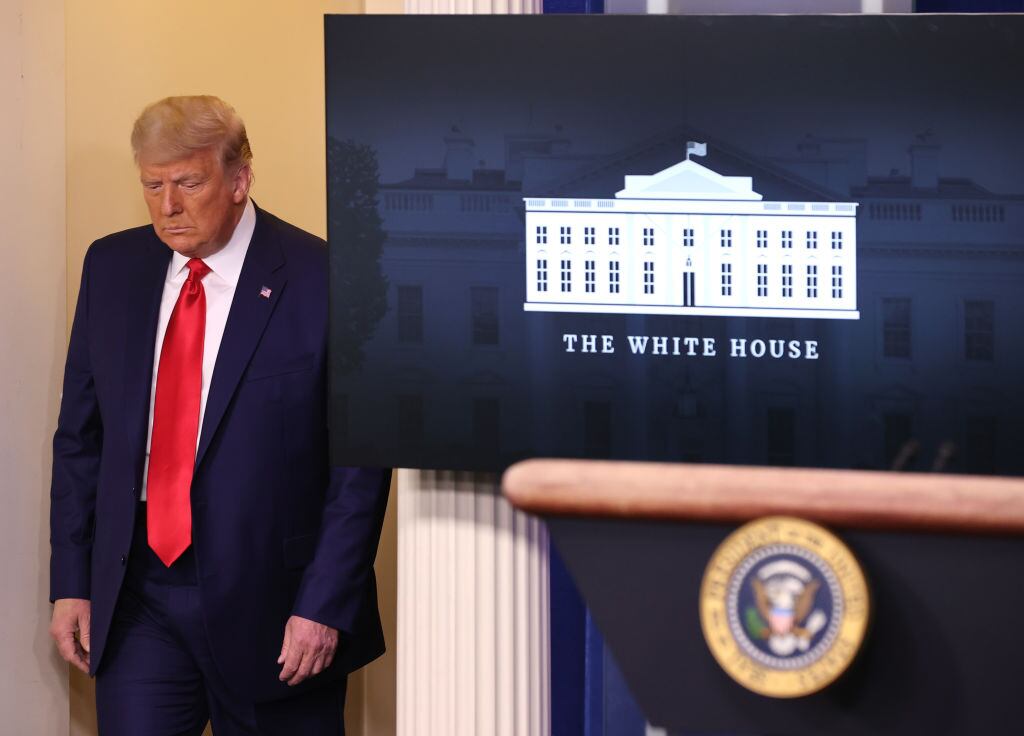 Donald Trump en la Casa Blanca