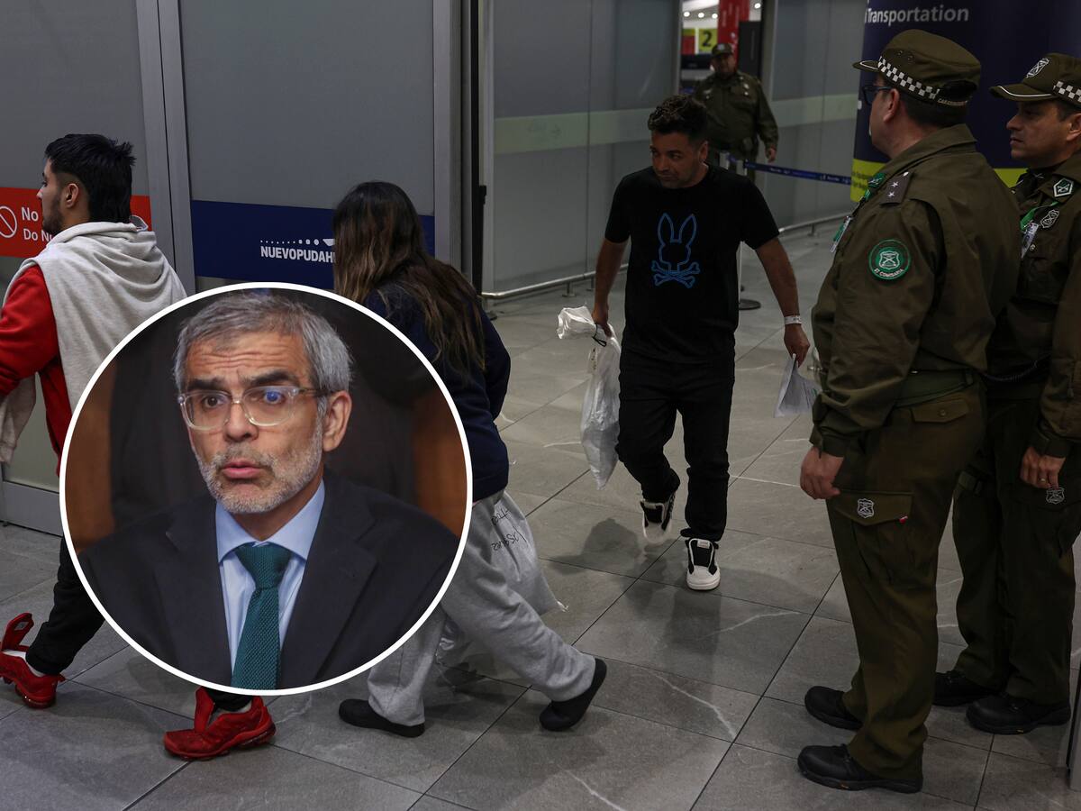 Chilenos deportados: ministro Cordero confirma que tres personas fueron detenidos tras arribo desde Estados Unidos por órdenes de captura vigentes