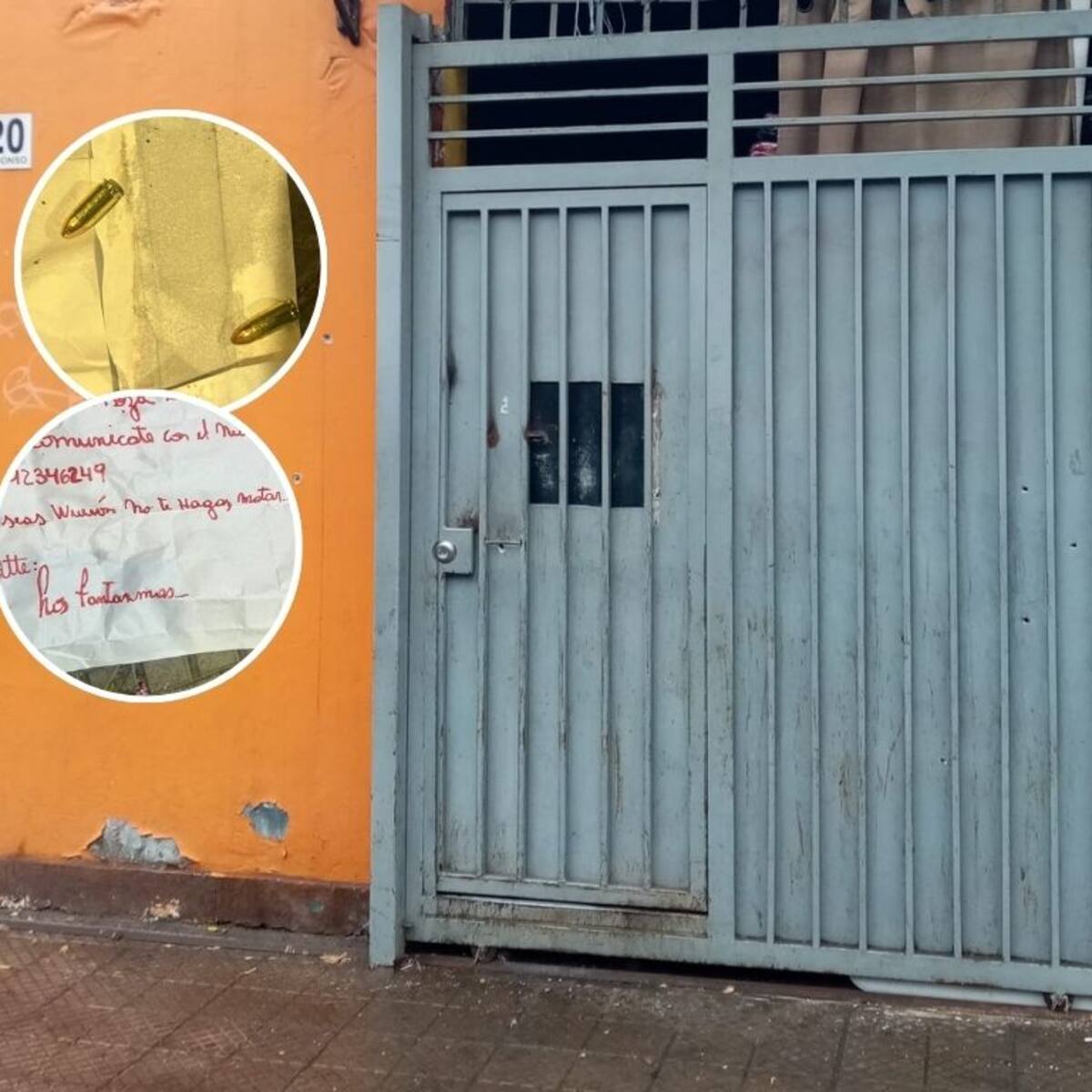 Disparan contra casa en Santiago y dejan amenaza de muerte: víctima acusa extorsión por $10 millones