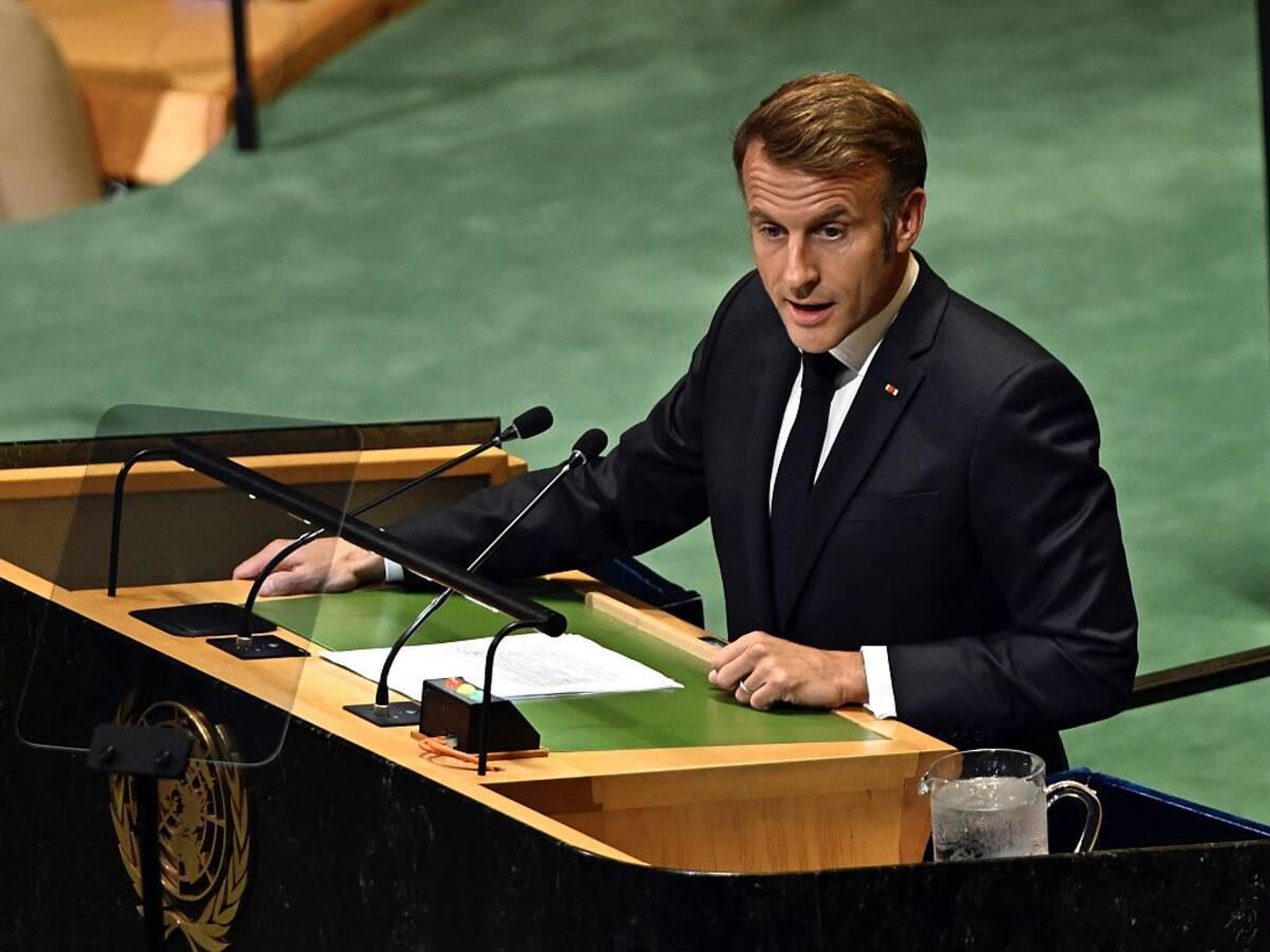 Francia rompe con décadas de ambigüedad y reconoce al Estado palestino ante la ONU