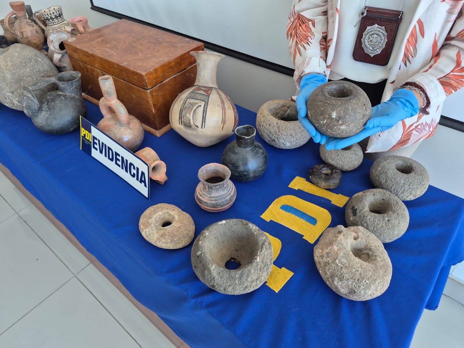 Tenencia ilegal de piezas arqueológicas en Paihuano