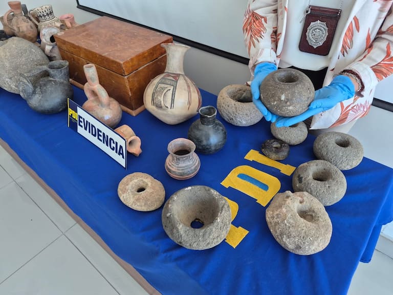 Tenencia ilegal de piezas arqueológicas en Paihuano