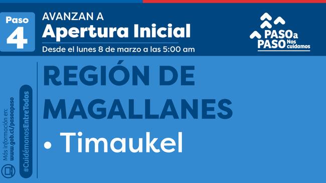Avanzan a Apertura Inicial / Gobierno de Chile
