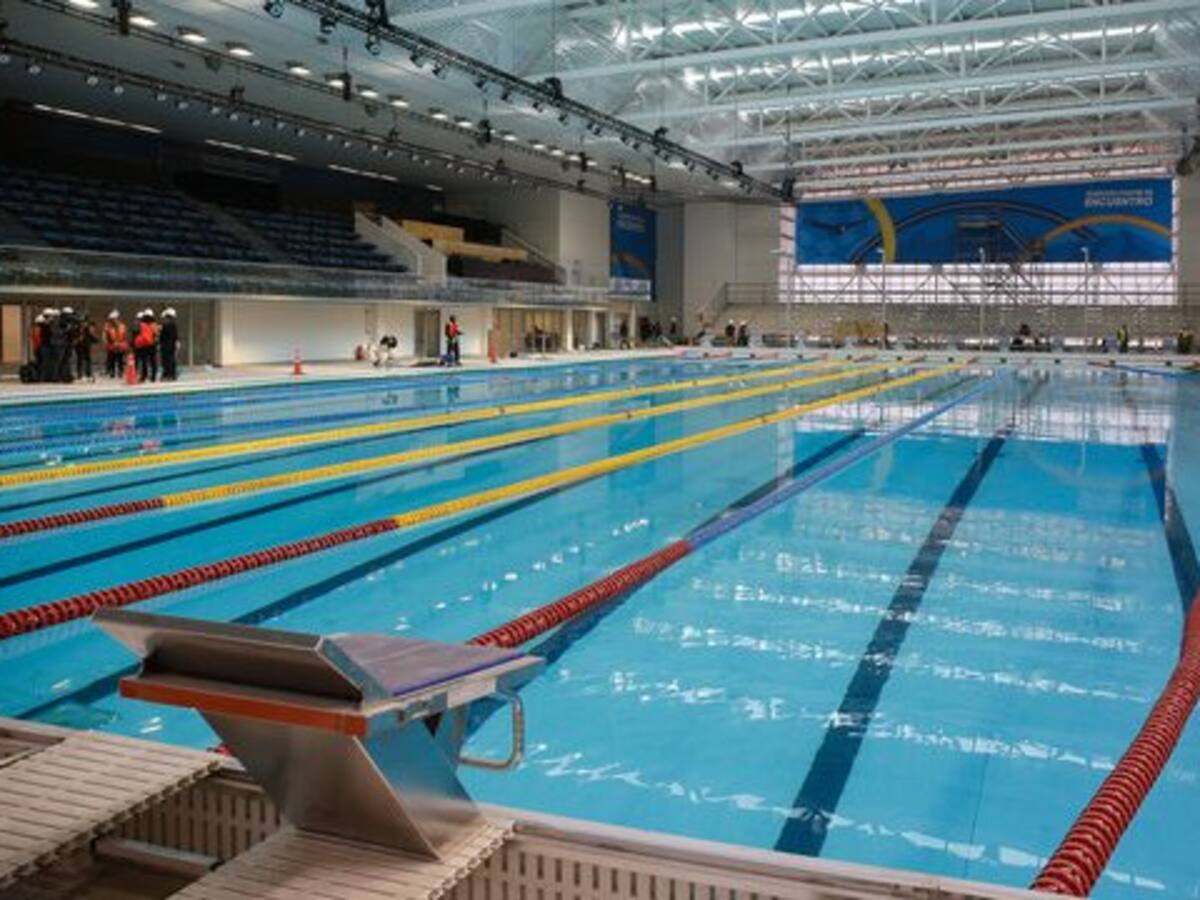 Más problemas: rotura de matriz afecta a piscina de clavados a días del inicio de Santiago 2023