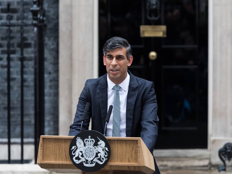 Primer ministro británico, Rishi Sunak, anuncia que dimitirá como líder del Partido Conservador