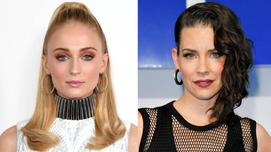 Sophie Turner y Evangeline Lilly