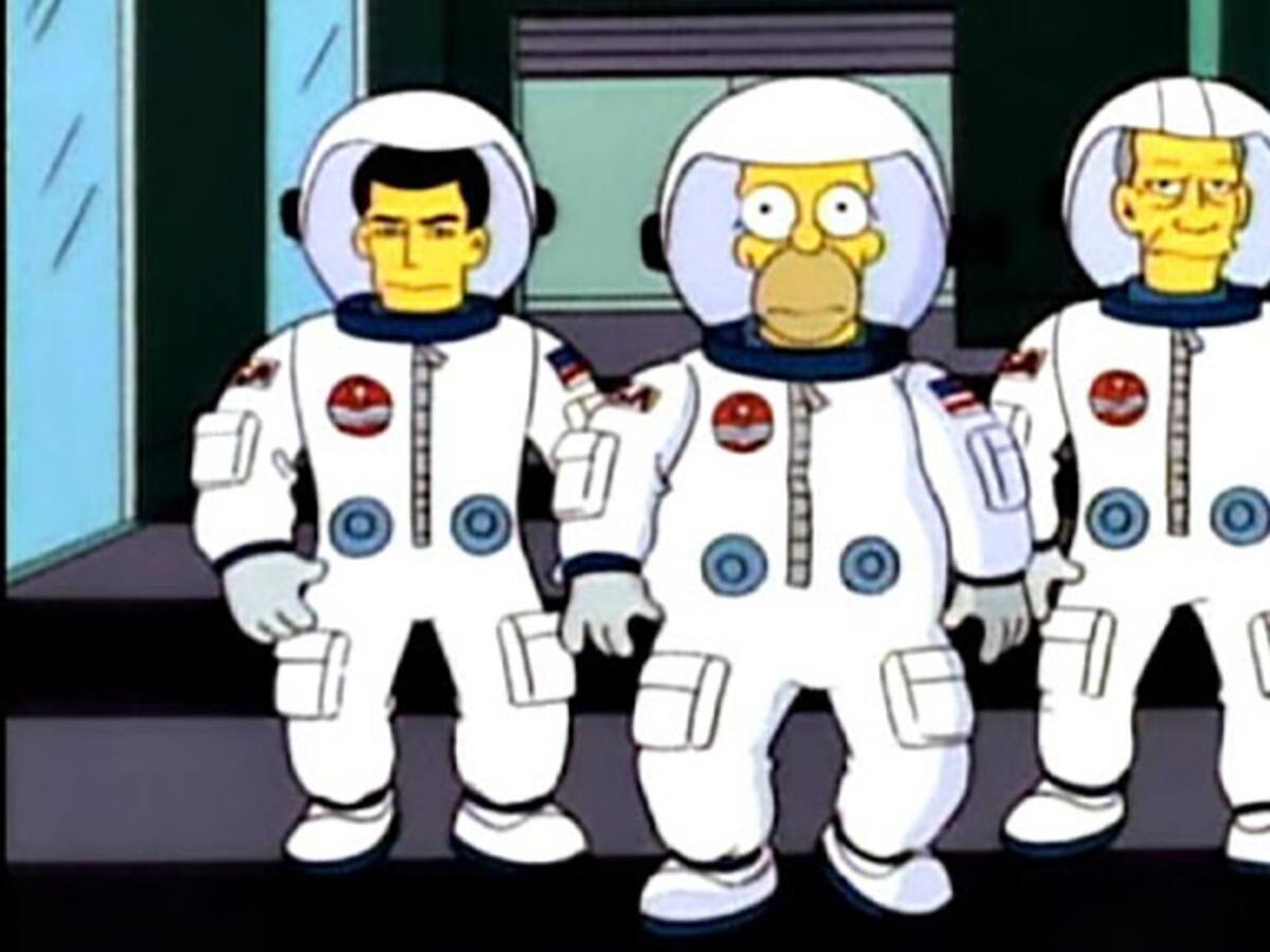 Los Simpson y dedicatorias a los «terraplanistas» protagonizaron los memes del lanzamiento del cohete de SpaceX