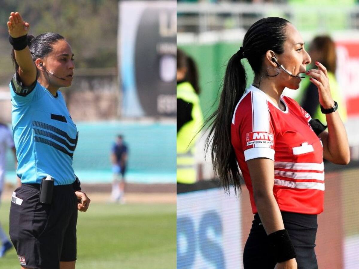 María Belén Caravajal y Cindy Nahuelcoy reaccionaron con alegría a su designación para dirigir en Copa Libertadores