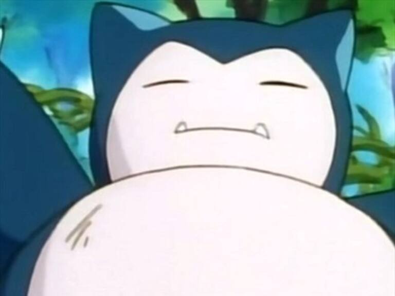 Convierten a Snorlax en un adorable puf para abrazarlo