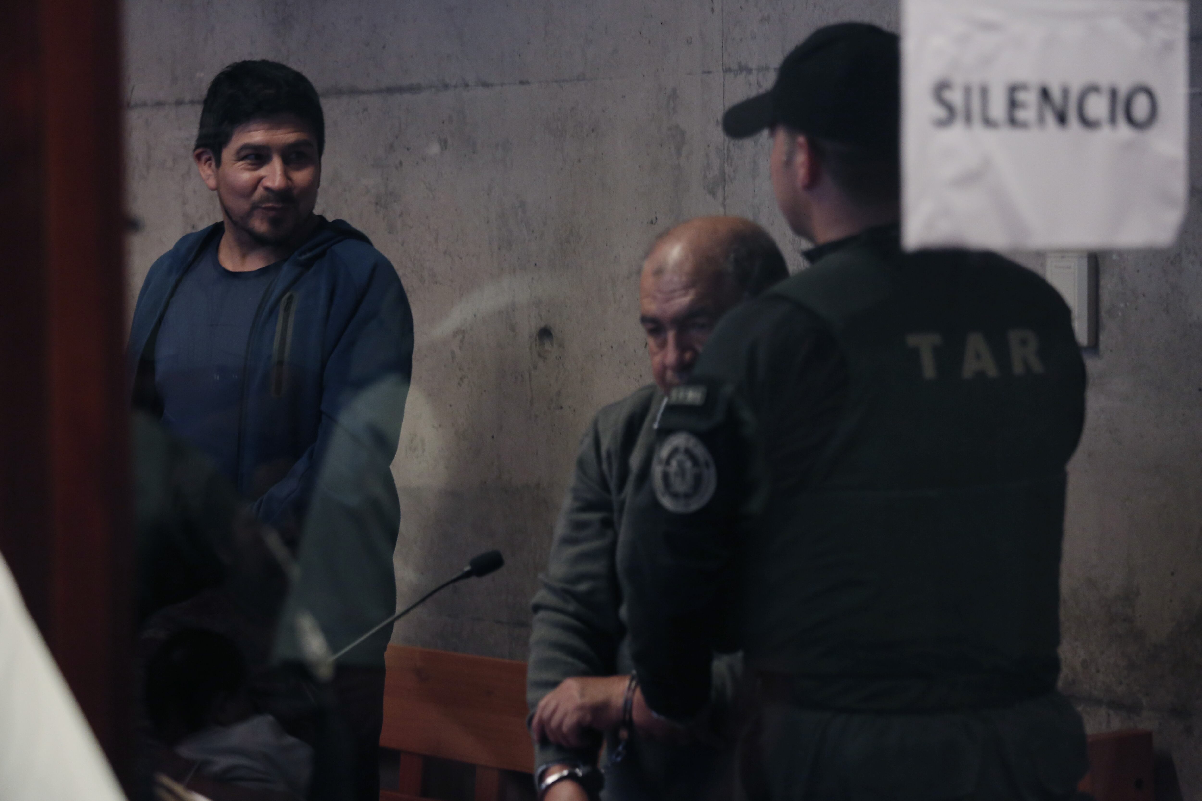 26 de Febrero del 2019/SANTIAGO
Luis Sergio Tralcal, Jose Sergio Tralcal, en la audiencia de formalización de los detenidos en el Caso Luchsinger Mackay
FOTO:SEBASTIAN BROGCA/AGENCIAUNO
