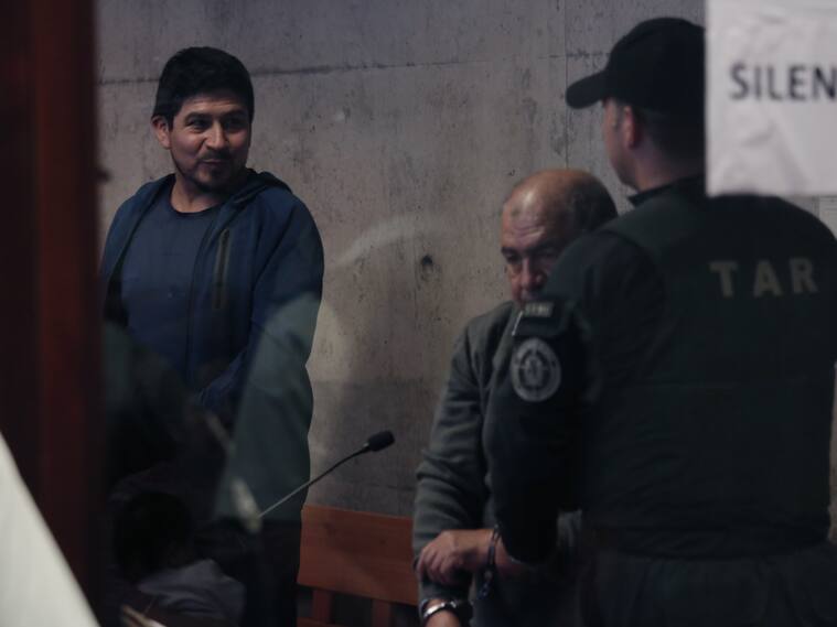 26 de Febrero del 2019/SANTIAGO
Luis Sergio Tralcal, Jose Sergio Tralcal, en la audiencia de formalización de los detenidos en el Caso Luchsinger Mackay
FOTO:SEBASTIAN BROGCA/AGENCIAUNO