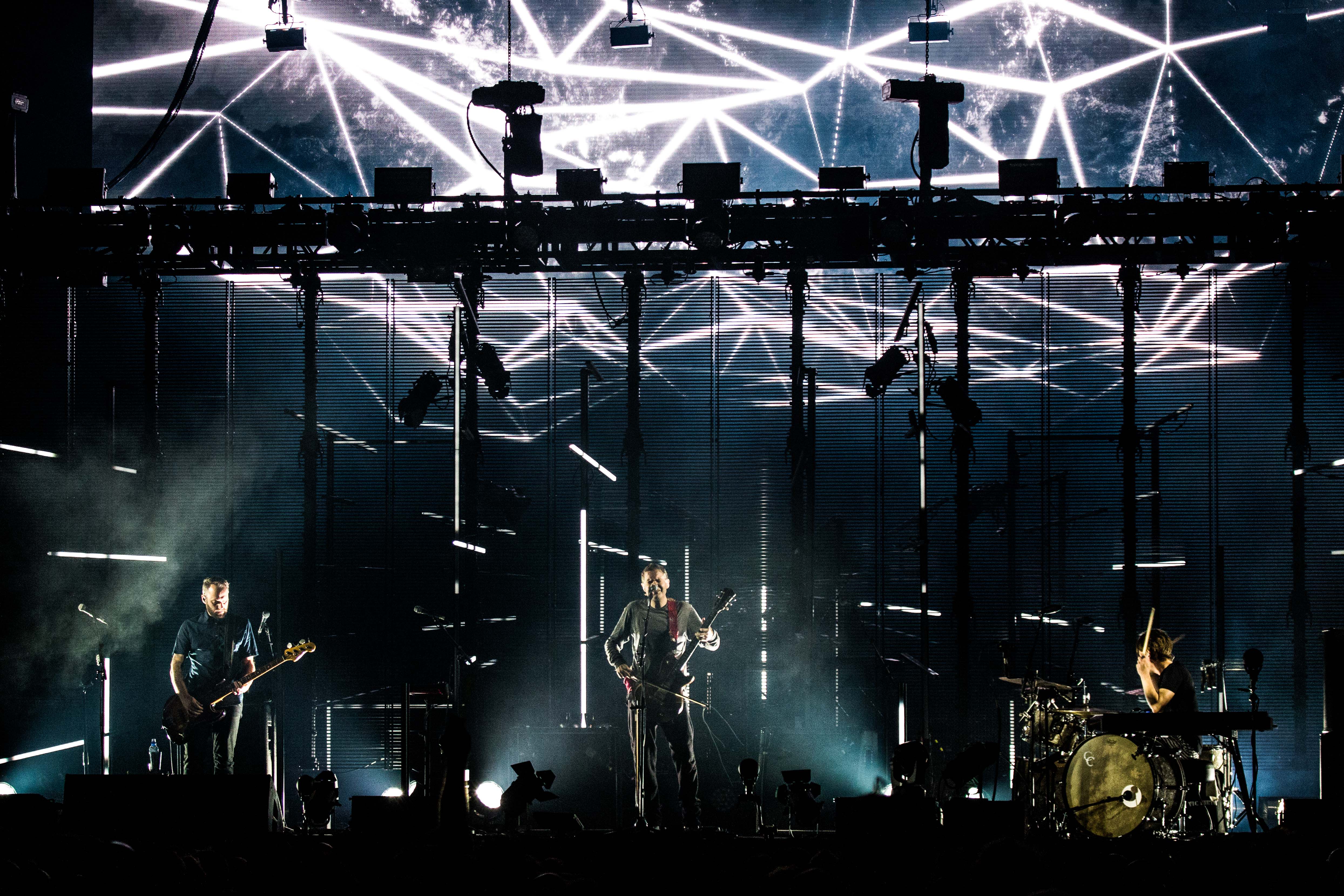 Sigur Rós tocando en Milan, 2017, Getty Images.