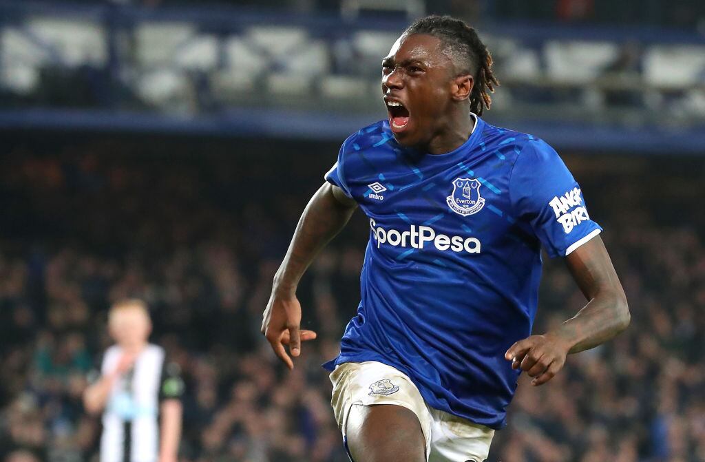 El delantero Moise Kean