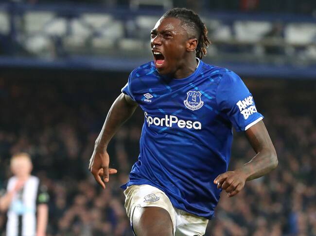 El delantero Moise Kean