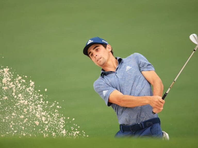 Joaquín Niemann tuvo una buena jornada en el Masters de Augusta y quedó a un golpe de meterse en el top 20