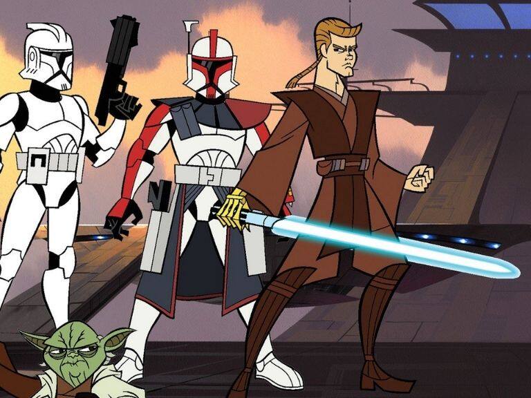 Star Wars Clone Wars 2D del 2003 de Genndy Tartakovsky llega a Disney Plus