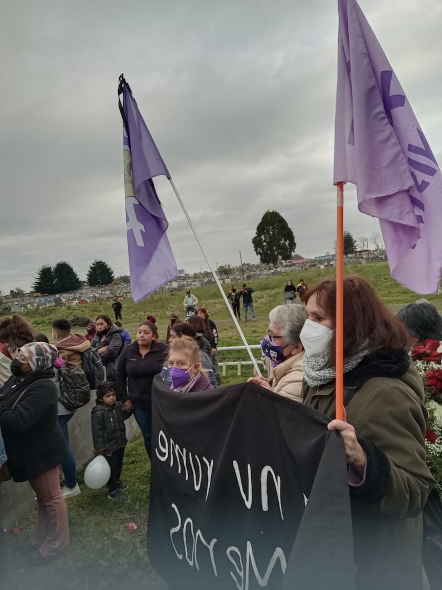 Agrupación feminista marcha en contra de autor del crimen. / ADN.cl