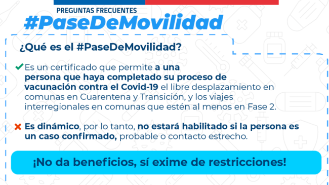Pase de movilidad / Ministerio de Salud