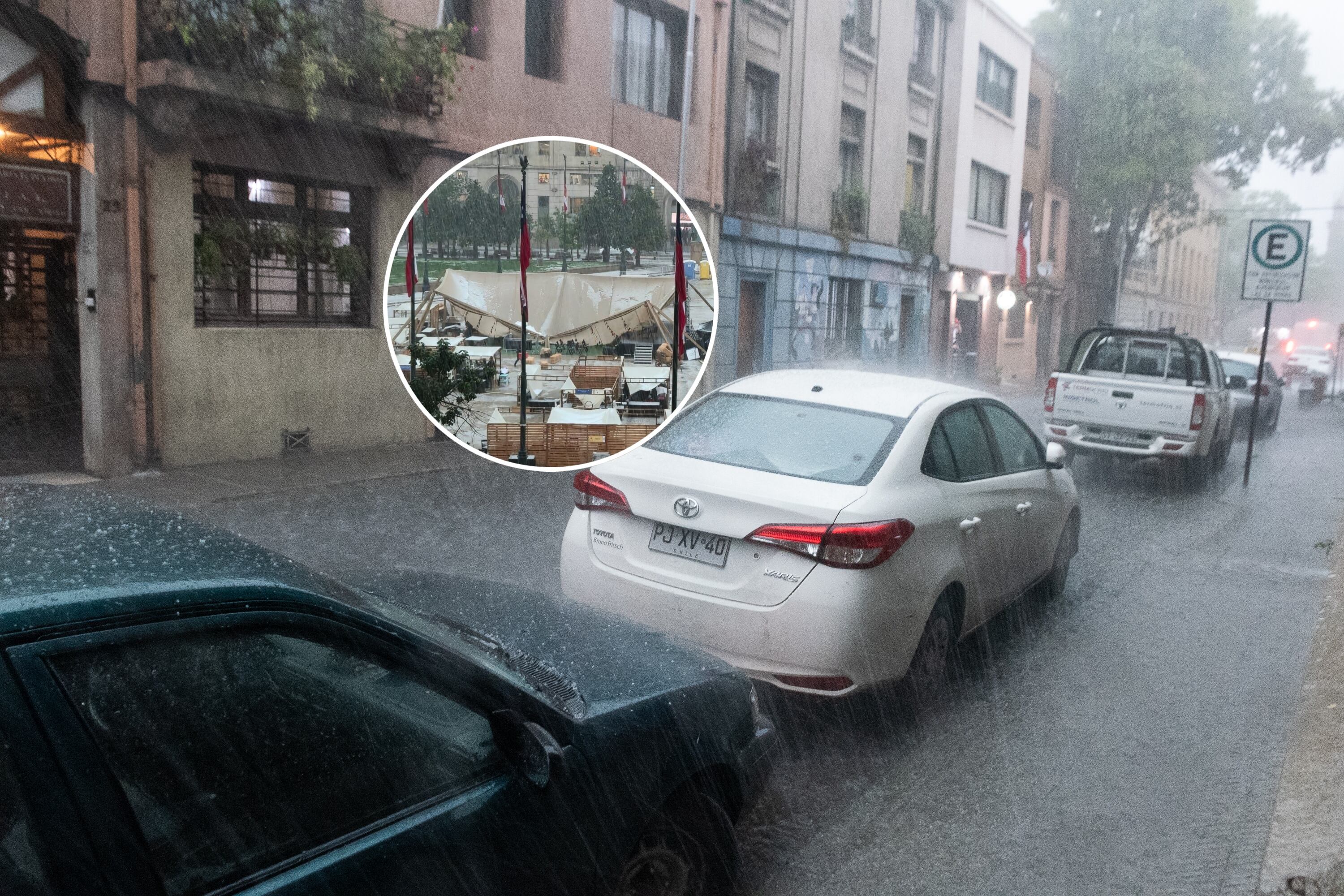 Semana de la Pyme - Lluvias torrenciales