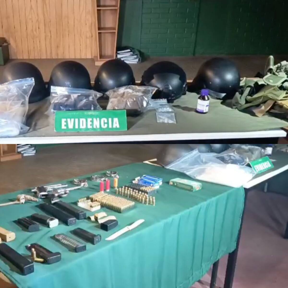 Uniformes falsos, armas y cinco kilos de droga: el hallazgo que abrió una nueva línea investigativa en Cerro Navia