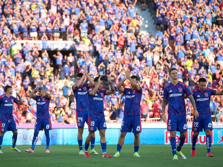Lucas Romero, volante de la U de Chile