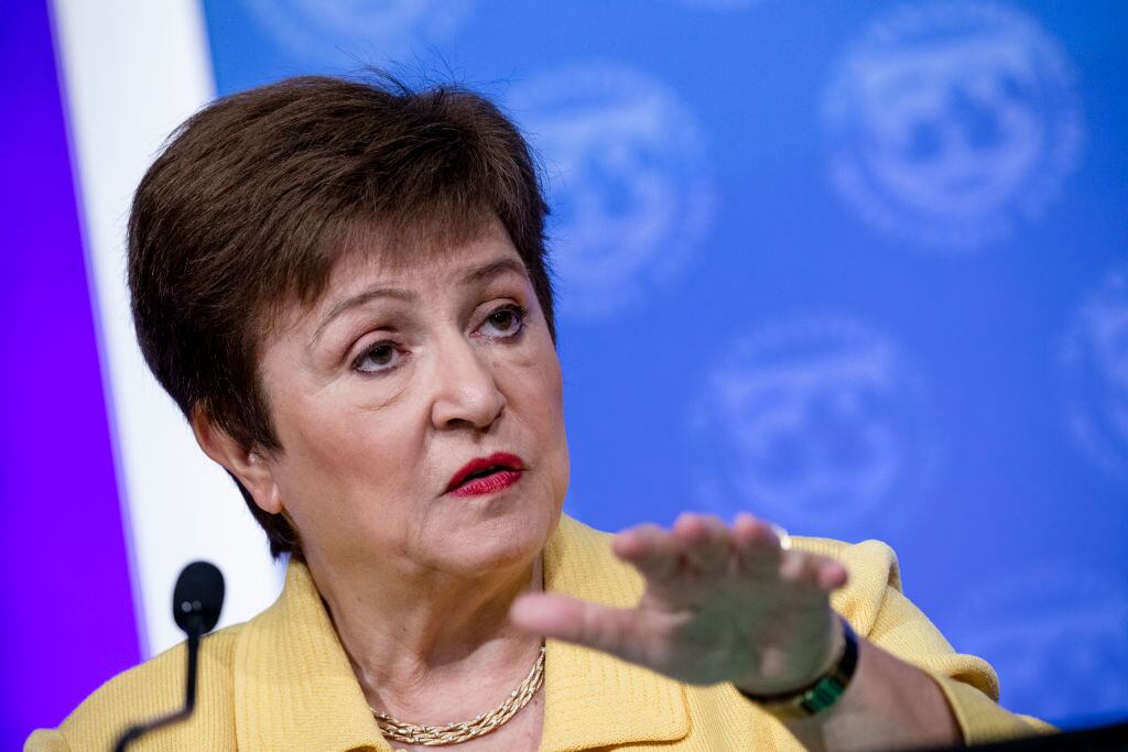 La directora gerente del FMI, Kristalina Georgieva