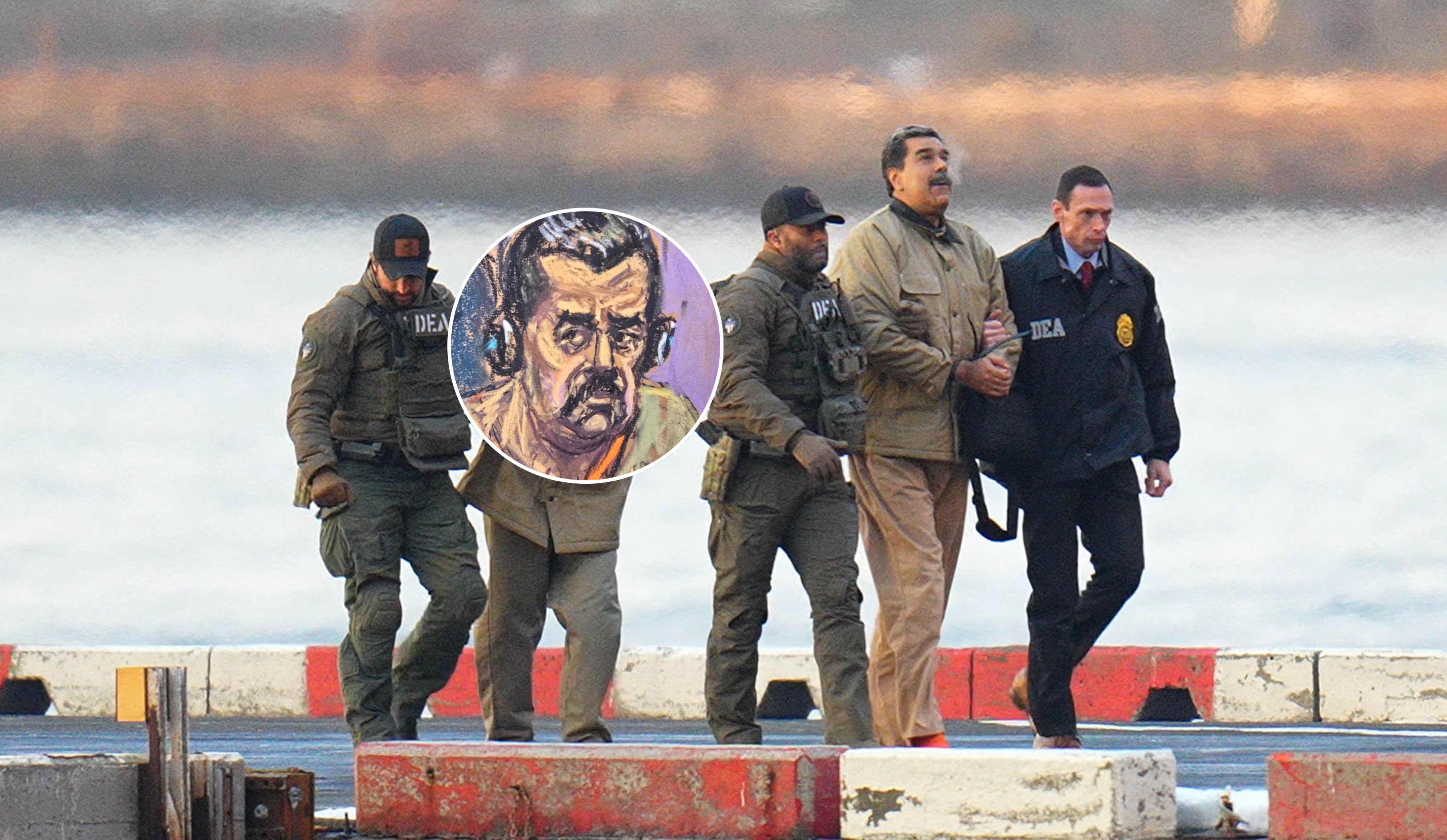 Dibujos revelan el estado de Nicolás Maduro