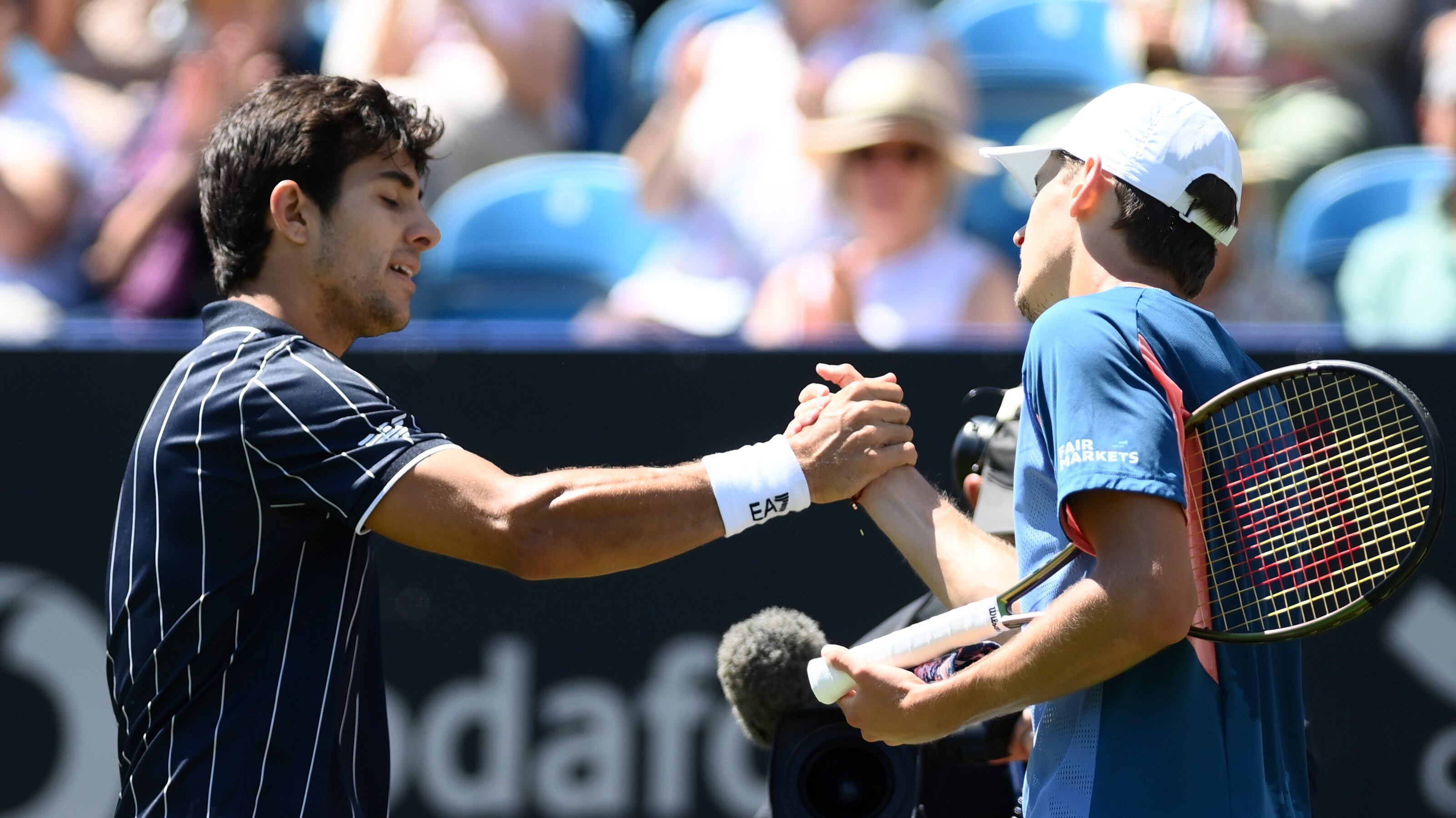 Cristian Garín chocará en octavos de Wimbledon con una de sus "bestias negras", Álex de Miñaur