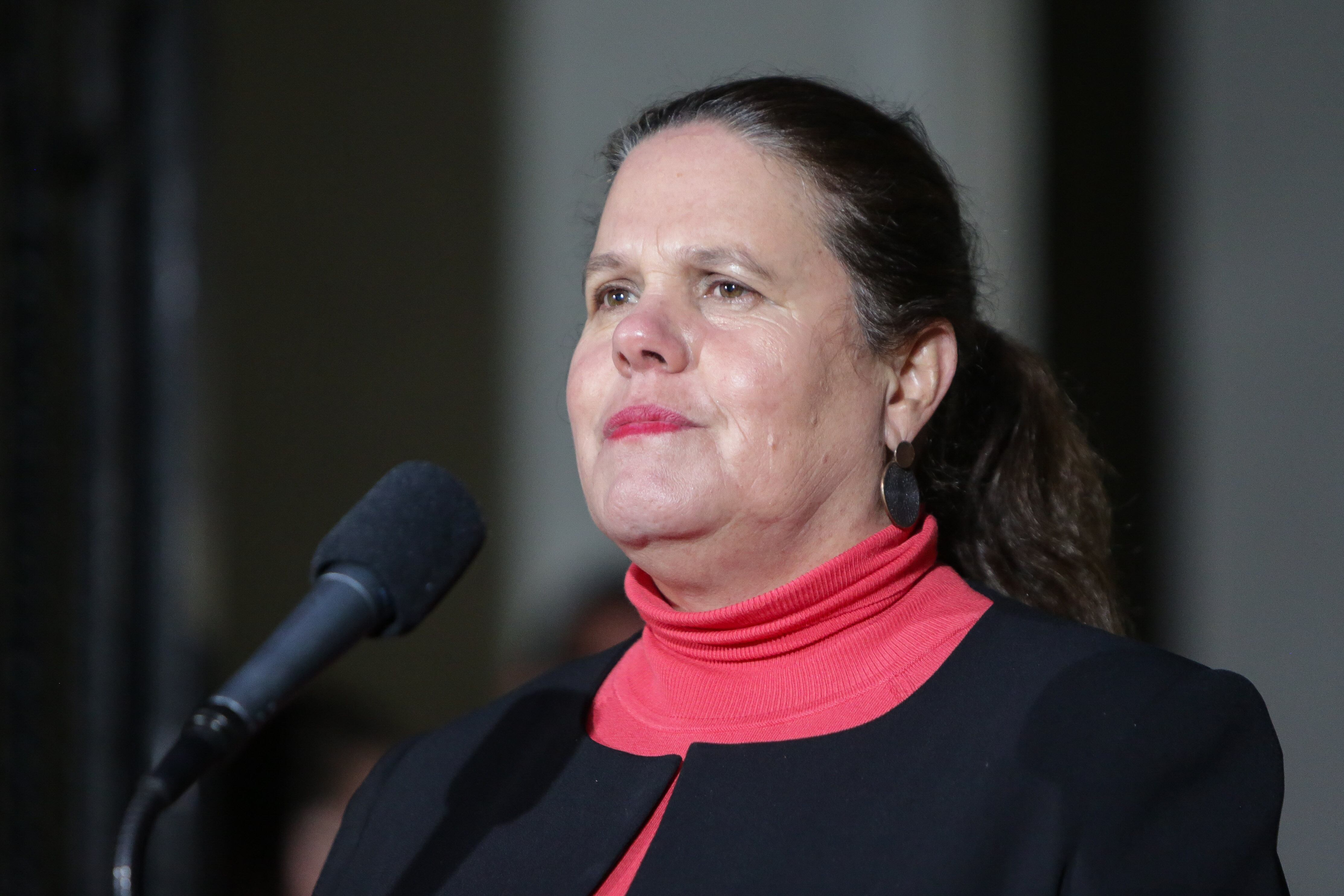 Agencia UNO | La ministra de Defensa, Maya Fernández