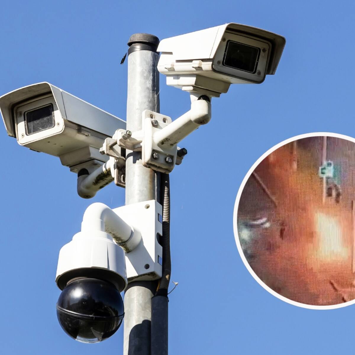 Una persecución y un estallido en medio de la calle: el revelador registro del hombre que fue prendido fuego en Iquique