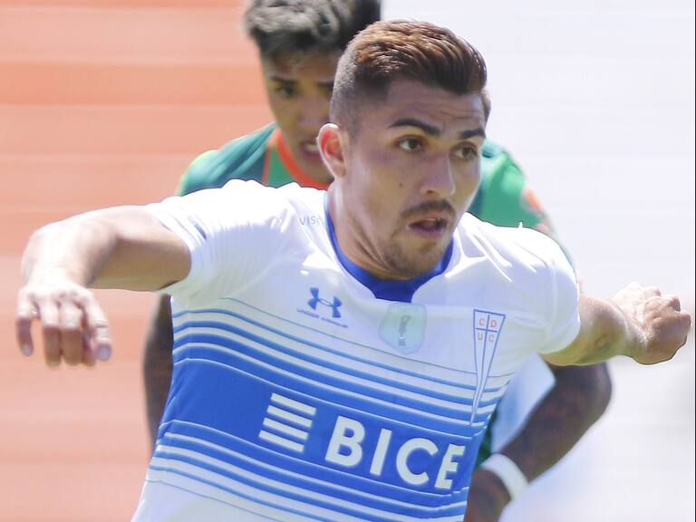 14 DE MARZO DE 2020/EL SALVADORCesar Pinares, durante el partido valido por la fecha 8 del Campeonato Nacional AFP PlanVital 2020, entre Cobresal y Universidad Catolica, disputado en el Estadio El Cobre de El Salvador, Región de Atacama.
FOTO: LEONARDO RUBILAR CHANDIA/AGENCIAUNO