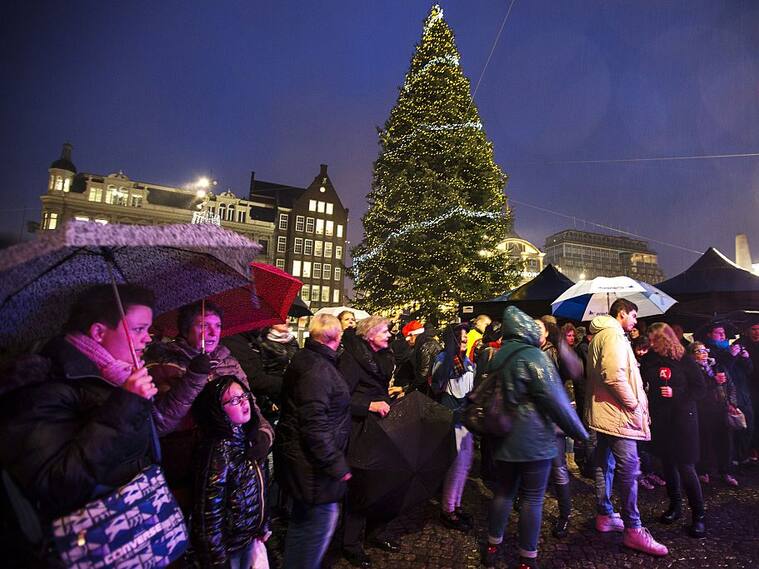 Lluvia en Navidad | Foto referencial