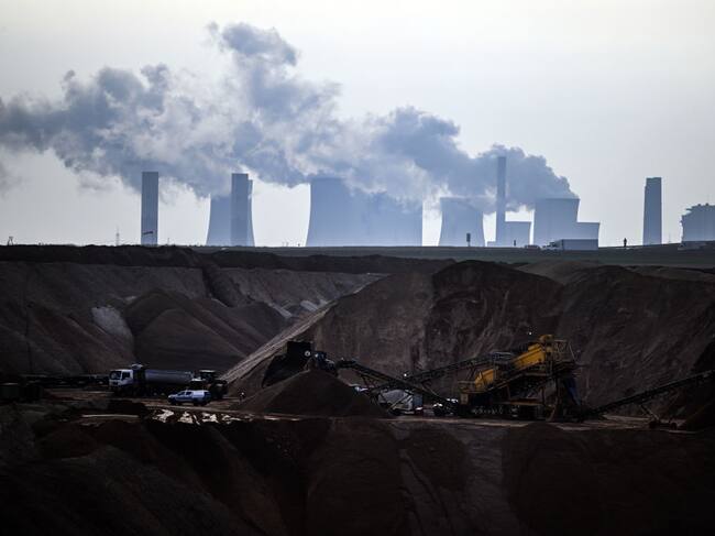 La contaminación que genera una faena minera en Alemania