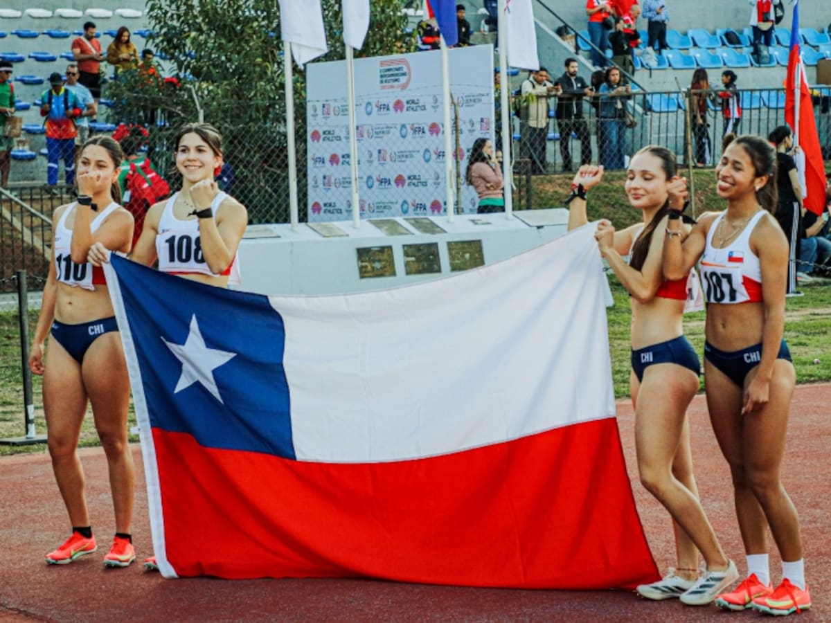 Tiene 17 años, es récord de Chile sub 18 en 200 metros y campeona iberoamericana en la posta 4x100: “Detrás de esto hay un proceso”