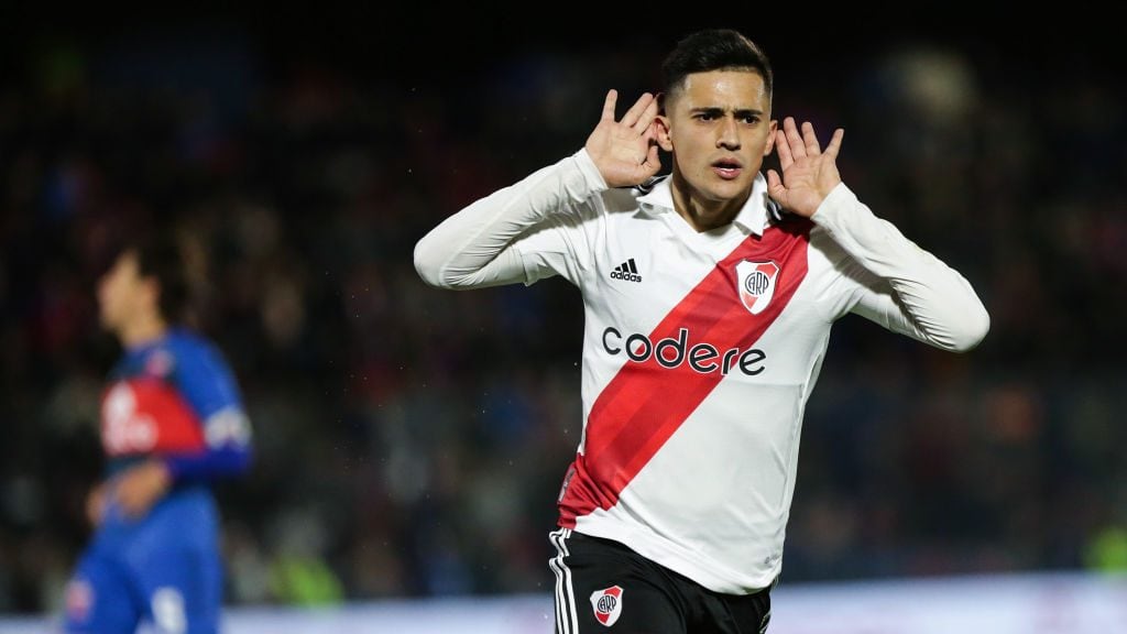 River Plate: Pablo Solari convierte un golazo y llega a 4 anotaciones