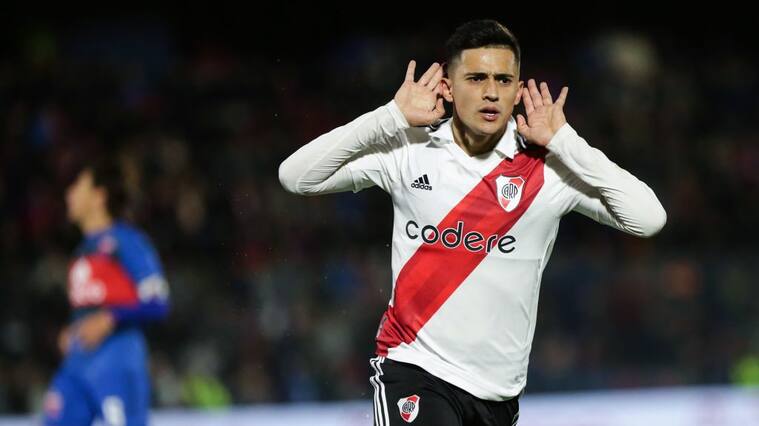 River Plate: Pablo Solari convierte un golazo y llega a 4 anotaciones