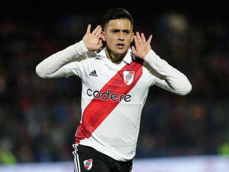 River Plate: Pablo Solari convierte un golazo y llega a 4 anotaciones
