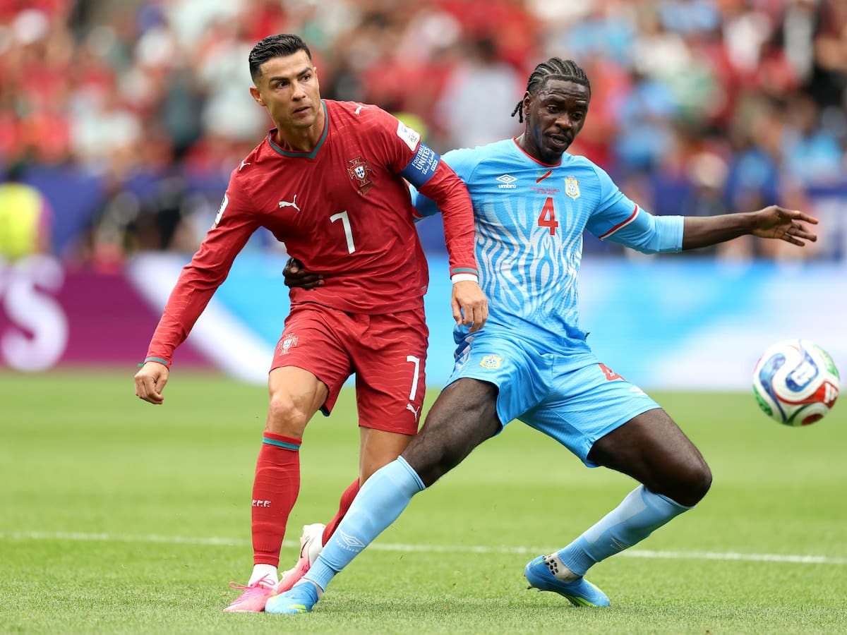 Congo venía de perder ante Chile y ahora sorprende a Portugal en el Mundial 2026: Cristiano decepcionó