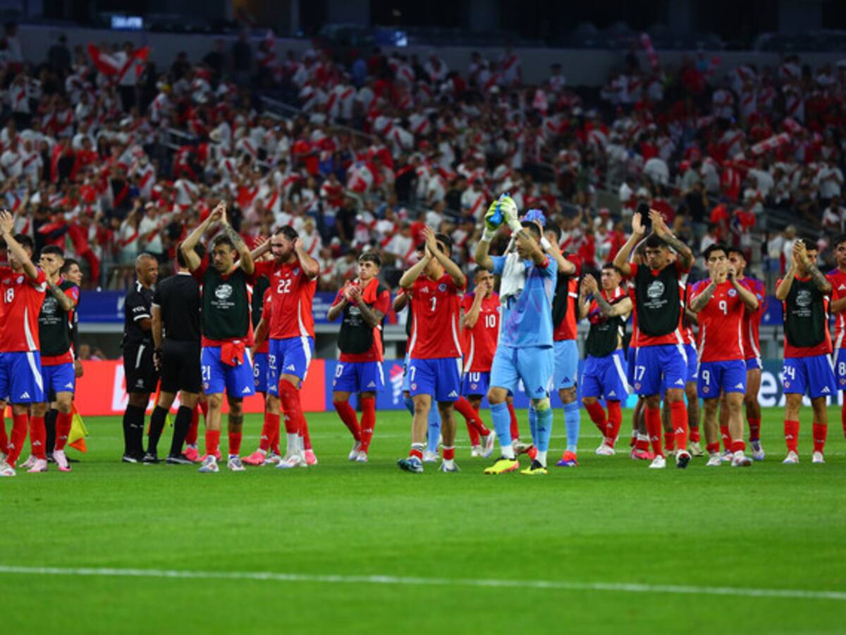 La Roja alineó ante Perú la formación titular con mayor promedio de edad en la Copa América