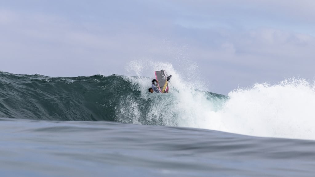 Matías Díaz y Alexandra Rinder se imponen en el Erizos Internacional Iquique Bodyboard Pro