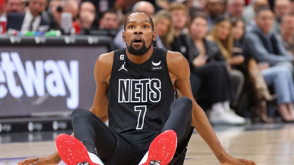 lesión Kevin Durant - Brooklyn Nets - NBA