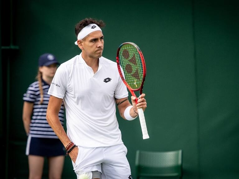 Alejandro Tabilo desaprovechó una gran ventaja y cayó dramáticamente en el tie break del tercer set en la qualy de Wimbledon