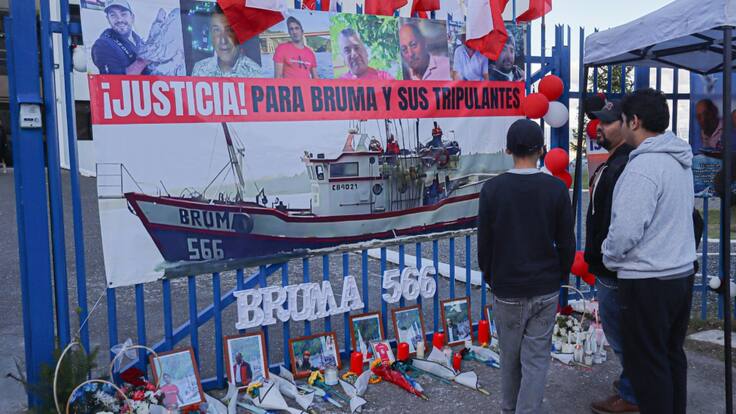 Tras 17 días de esfuerzos sin resultados: la Armada finaliza este martes la búsqueda de los pescadores del Bruma